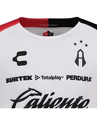 Charly Men's White/Black Club Atlas 2024/25 Away Authentic Jersey