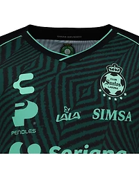 Charly Men's Green Santos Laguna 2024/25 Away Authentic Jersey