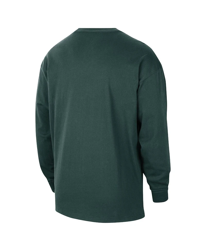 Nike Men's Green Michigan State Spartans Heritage Max90 Long Sleeve T-Shirt