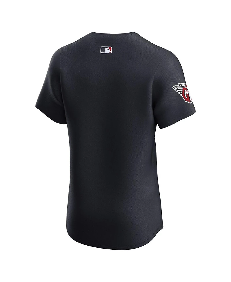 Nike Men's Red Cleveland Guardians Alternate Vapor Premier Elite Patch Jersey