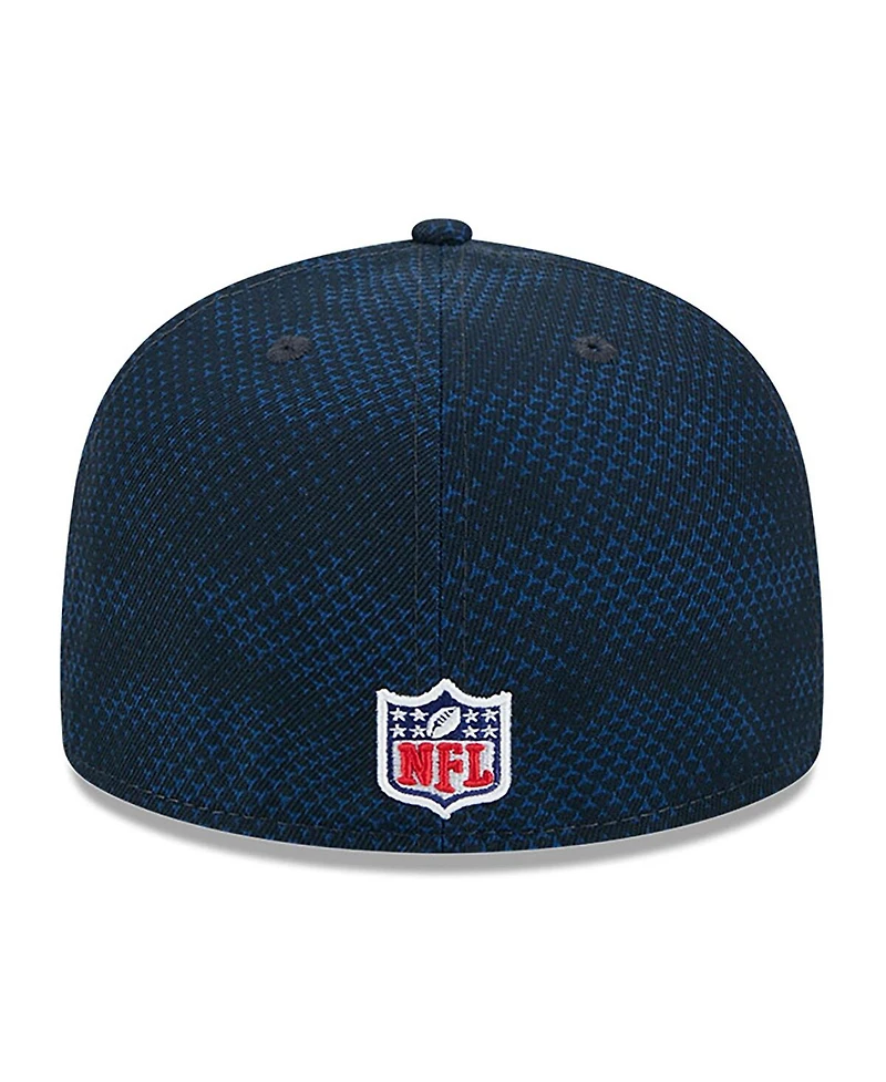 New Era Men's Navy Houston Texans 2024 Sideline 59FIFTY Fitted Hat