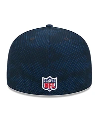 New Era Men's Navy Houston Texans 2024 Sideline 59FIFTY Fitted Hat