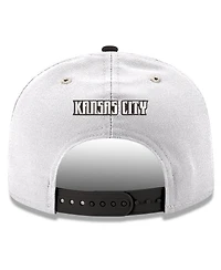 New Era Men's White Sporting Kansas City 2024 Jersey Hook 9FIFTY Snapback Hat