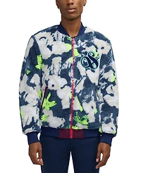 Scotch & Soda Men's Reversible Bomber Jacket