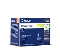 Trace Minerals Power Pak Electrolyte Powder Packets | 1200 mg Vitamin C, Zinc, Magnesium | Boost Immunity, Hydration and Natural Energy | Lemon Lime |