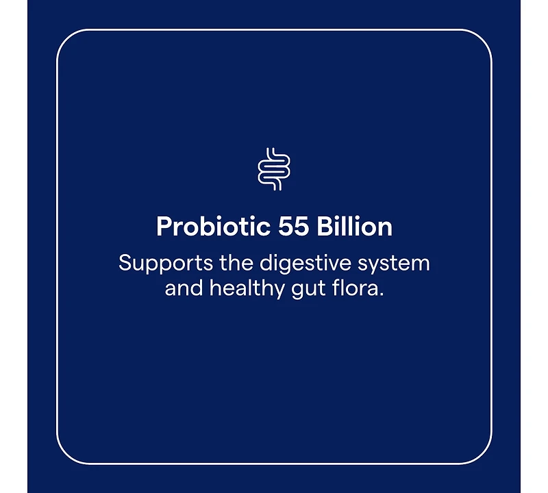 Trace Minerals Probiotic 55 Billion Active Cultures per Capsule 30 Capsules | Bifidobacterium, Lactobacillus, One-a-Day, Delayed-Release Capsules | Pr