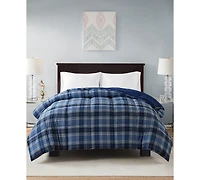 Home Design Lightweight Reversible Down Alternative Microfiber Comforter, King, Exclusively at Macy's