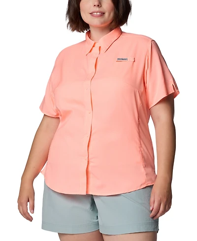 Columbia Plus Size Tamiami Ii Short-Sleeve Shirt
