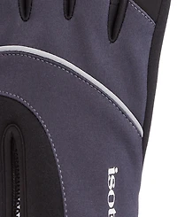 Isotoner Signature Men's Water Repellent Neoprene Sport Gloves with Zipper
