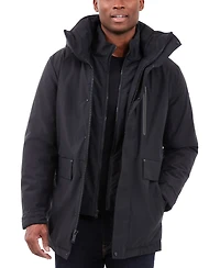 Michael Kors Men's Heavyweight Hooded Park Jacket