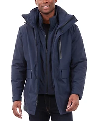 Michael Kors Men's Heavyweight Hooded Park Jacket