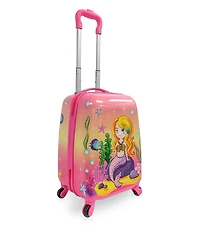 Tucci 18" Luggage Carry On Suitcase Kids Travel