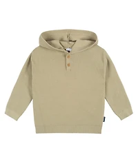 Gerber Toddler Boys Hooded Sweater Top and Pant Knit Set