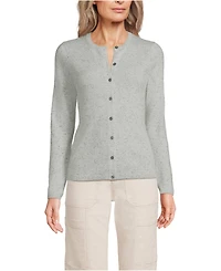 Lands' End Women's Petite Cashmere Cardigan Sweater