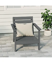 WestinTrends Outdoor Patio Hdpe Deep Seating Armchair