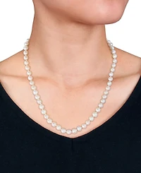 3-Pc. Set Cultured Freshwater Pearl (7-8mm) Collar Necklace, Stretch Bracelet, & Stud Earrings