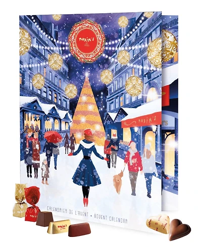 Maxim's De Paris Holiday Chocolate Advent Calendar, 7.2oz