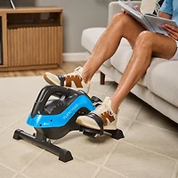 LifePro Under Desk Bike Pedal Exerciser with Resistance Bands, Arm and Leg Mini Stationary Bike, Desk Workout, Fitness App Compatible