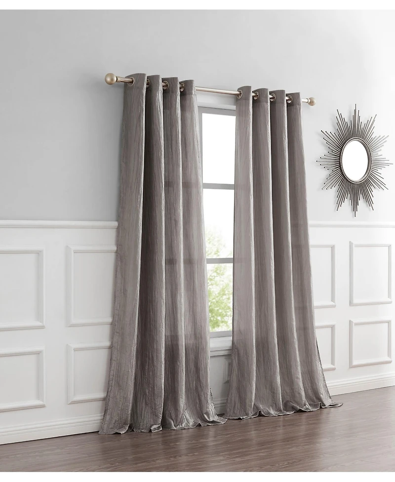 Dainty Home Verona Light Filtering Window Panel 54" W x 84" L