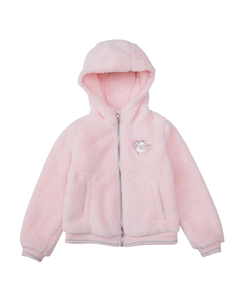 Rokka&Rolla Girls Sherpa Fleece Jacket