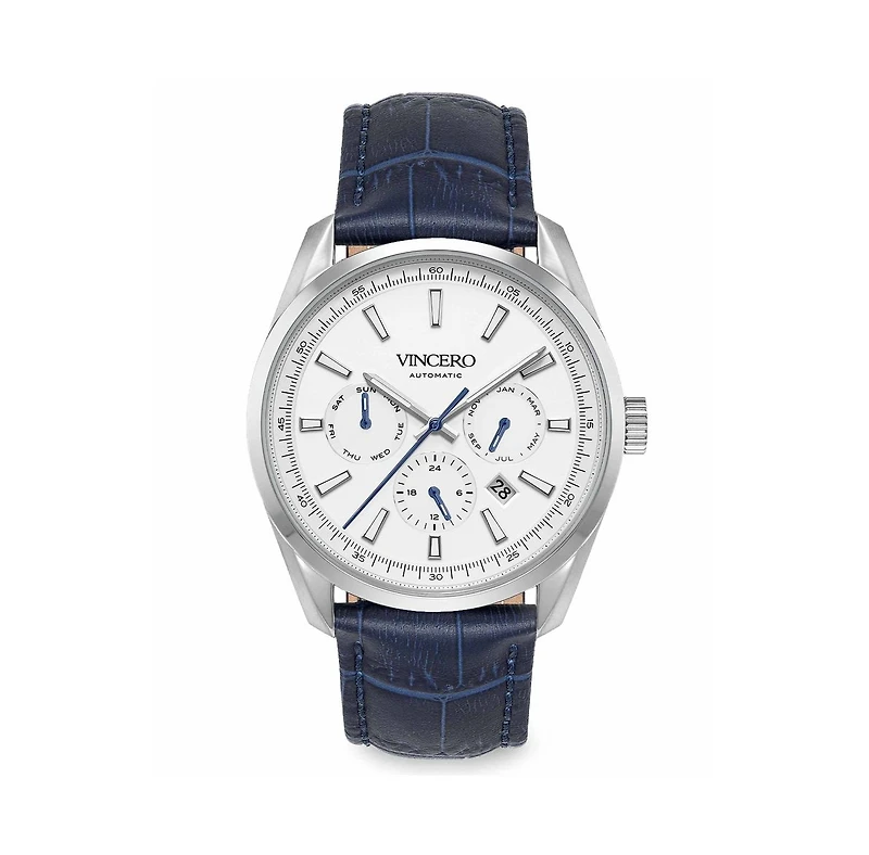 Vincero Men's Reserve Automatic Watch with Miyota 9100 and H-Shaped Bracelet