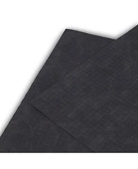 Dainty Home Sorento Faux Leather Look Outdoor Dining Set Textured 2 Pattern Reversible 12" x 18" Rectangular Placemats of 4