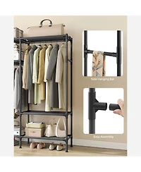 Slickblue Portable Closet Wardrobe – Convenient and Versatile Storage Solution