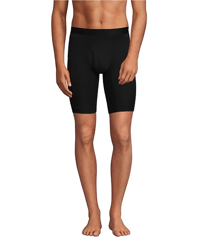 Lands' End Men's Longer Flex Performance Boxer Brief 3 pack