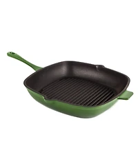 BergHOFF Neo 2pc Cast Iron 10" Fry Pan & 11" Grill Pan Cookware Set