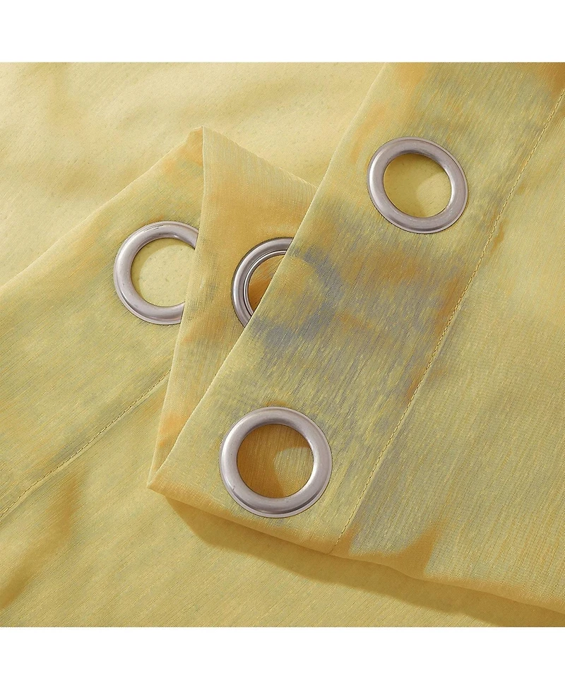 Melrose Semi Sheer Window Panel Set, 110" W x 84" L