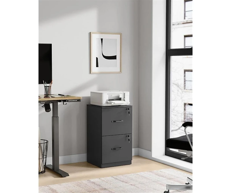Slickblue 2-Drawer Vertical File Cabinet for Efficient Document Organization