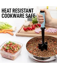 2 Pack Ground Beef Chopper Tool Hamburger Smasher