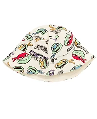 Teenage Mutant Ninja Turtles Baby Boys Donatello Raphael Leonardo Romper and Bucket Sun Hat