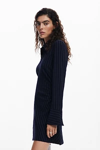 Desigual Women's Striped slim dress