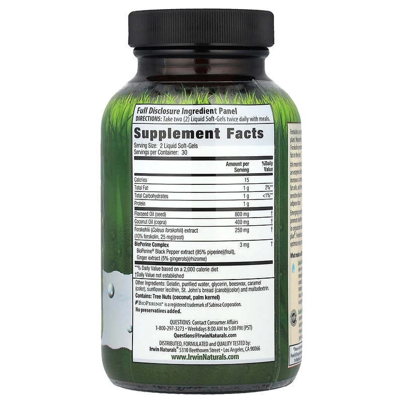 Irwin Naturals Forskolin Fat-Loss Diet