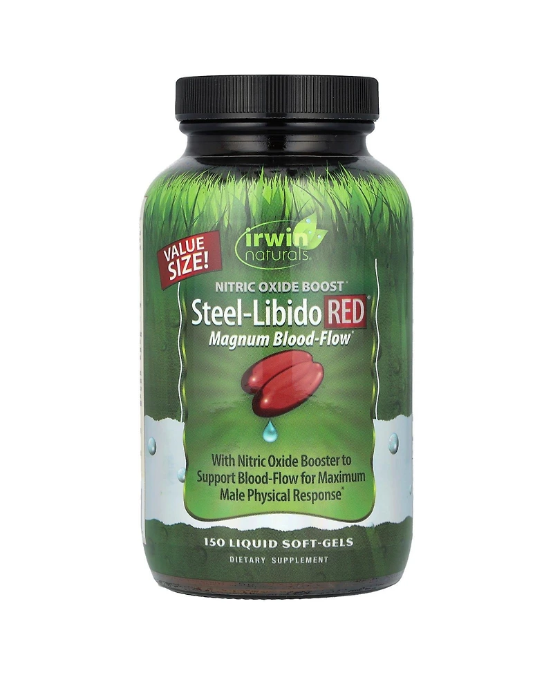 Irwin Naturals Steel-Libido Red Supplement, 150 Count