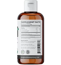 Organic Black Seed Oil Liquid, Organic Cold Pressed Black Cumin Seed, Health's Harmony, 16oz