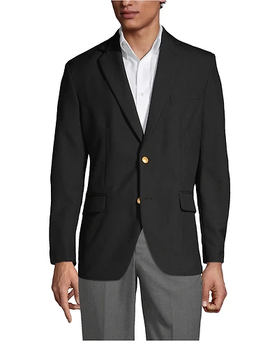 Lands' End Men's Hopsack Blazer