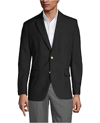Lands' End Men's Hopsack Blazer
