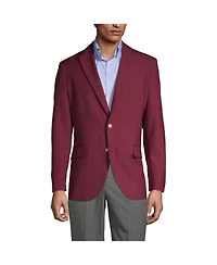 Lands' End Men's Hopsack Blazer