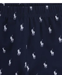 Polo Ralph Lauren Boys 8-20 Woven Long Sleeve and Pant Pajamas, 2-Piece Set