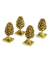 Michael Aram Pinecone Place Card Holder Set of 4, 0.75" x 0.75"