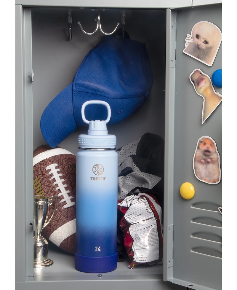 Takeya Actives Spout 24-Oz. Stainless Steel Insulated Bottle