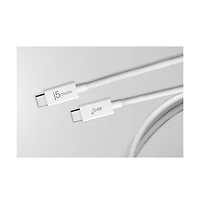 j5create JUCX01 Usb 3.1 Type-c to Type-c Coaxial Cable, 2ft
