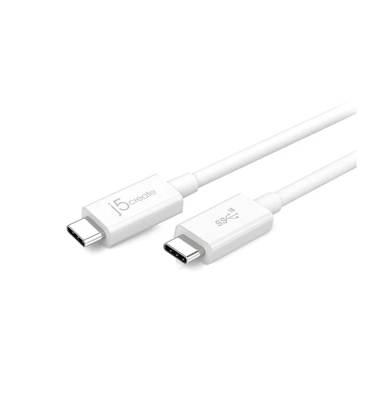j5create JUCX01 Usb 3.1 Type-c to Type-c Coaxial Cable, 2ft
