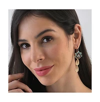 Sohi Women's Flower Drop Earrings