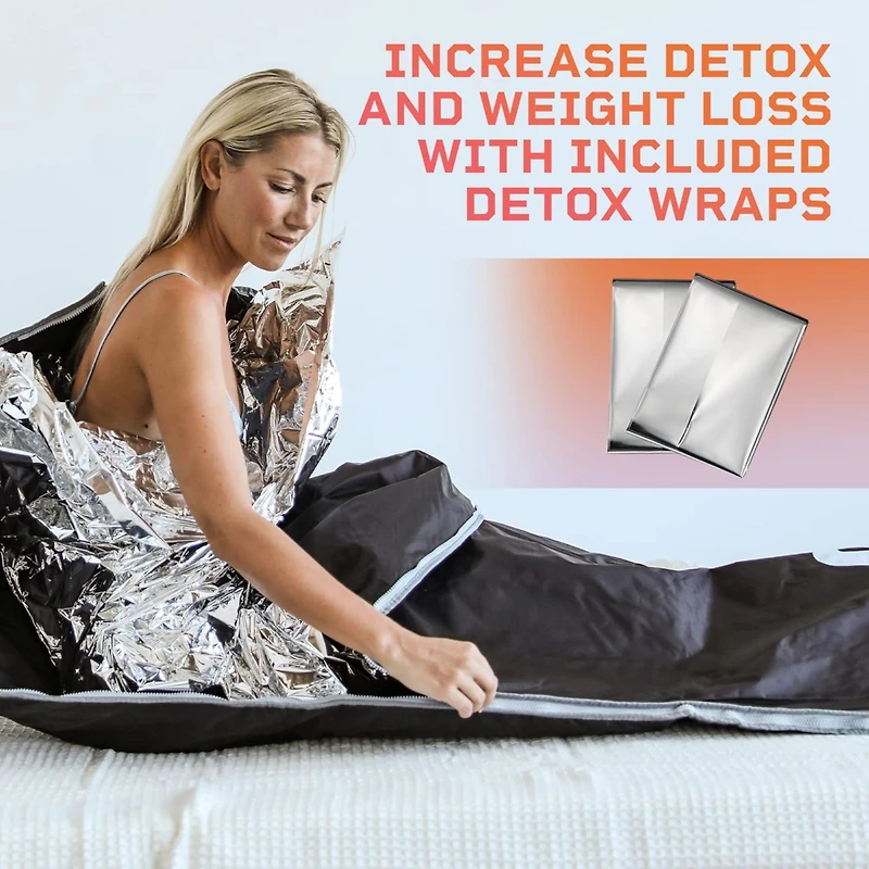 LifePro Bioremedy Sauna Blanket – Portable Far Infrared Detox Blanket for Home Relaxation