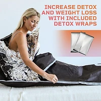 LifePro Bioremedy Sauna Blanket – Portable Far Infrared Detox Blanket for Home Relaxation