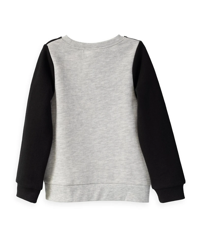 Gabby's Dollhouse Little Girls Dreamworks Pandy Paws Sweatshirt and Leggings Outfit Set to