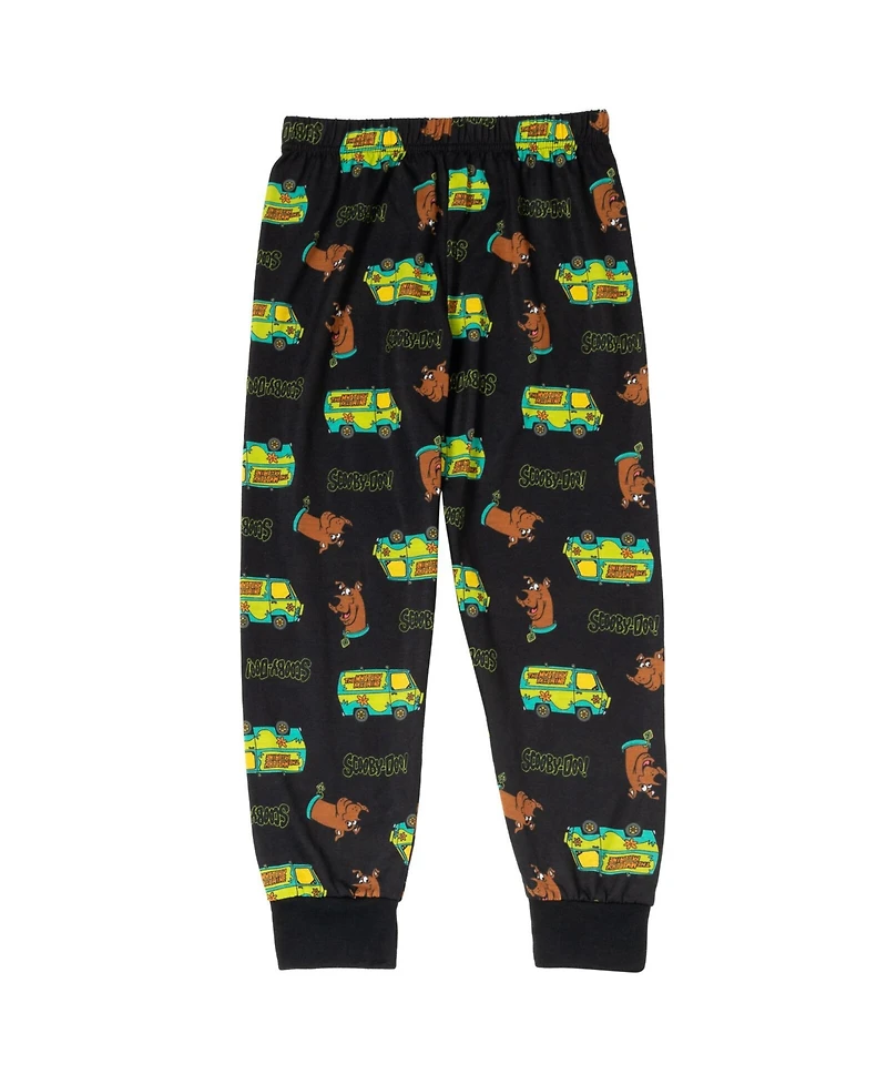 Scooby-Doo Boys Scooby Doo Pullover Pajama Shirt and Pants Sleep Set to